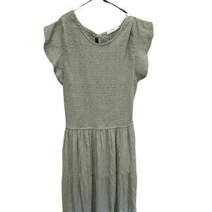 Blu Pepper Sage Maxi Dress Size L